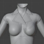 Military Fashion Show - construction guides & early collar