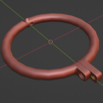 low-poly shackle