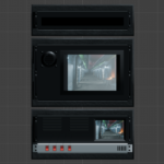 Protektor console - in blender