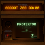 Protektor console - details of the displays
