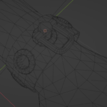 Vergilius wrist cuffs - lowpoly wireframe