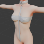 Skin Suit - textured 3/4 view