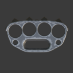 Nearly two weeks of update - top view of the new knuckle duster project