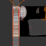 Skinsuit UV wrangling - not a lot of texture there!