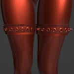 Vergilius thigh cuffs - both legs