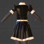Maid dress - back