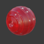 gag ball texture but its a pet toy!