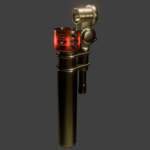 trench lighter - glowing windshield